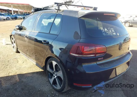 2012 Volkswagen Gti 4-Door из США, поврежденный, VIN WVWHD7AJ0CW007409